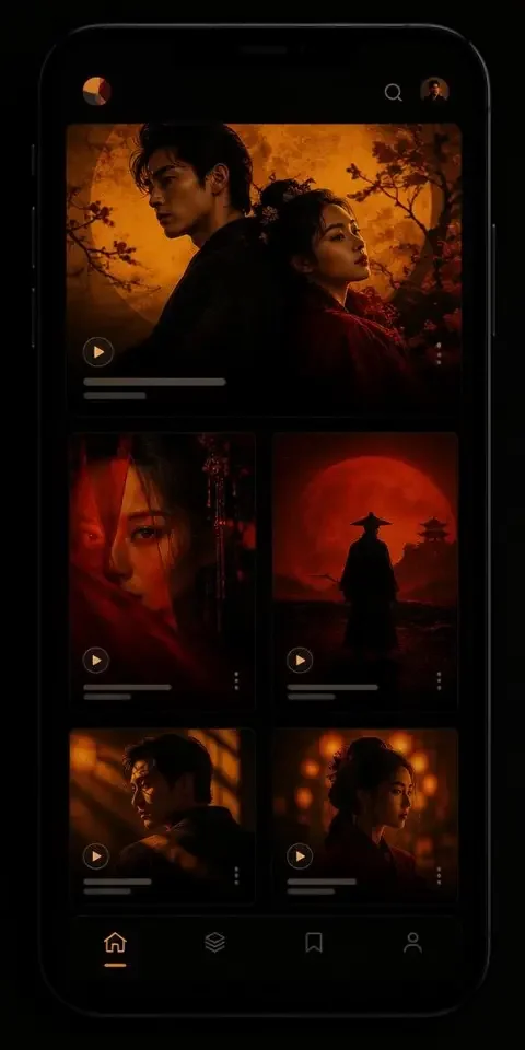 红果剧场 - 首页推荐 红果剧场 App 首页推荐界面预览